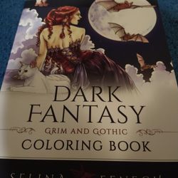 Dark Fantasy Coloring Book