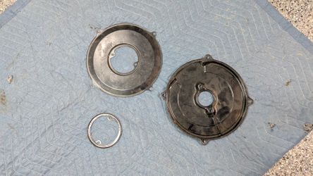 3 Piece Vw Alternator/Generator Backing Plates For Fan Housing