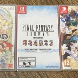 Final Fantasy Baten Kaitos Grandia HD Remastered Collection Switch Run 3 Game 2