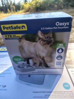 Pet drinking fountain