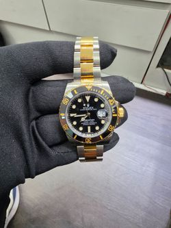 Rolex Submariner Date 40mm – Ref: 116613LN-0001 – Black Dial, Two Tone Stainless Steel & 18K Yellow Gold Oyster Bracelet Watch