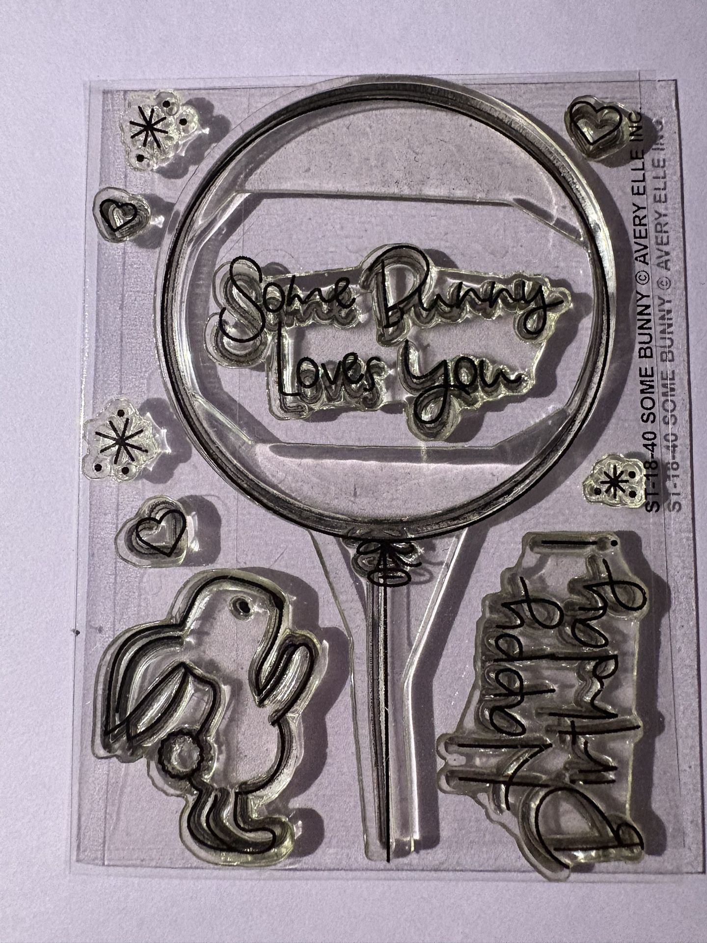 Stamp Set “Some Bunny” by Avery Elle