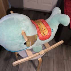 Kids Rocking Chair “whale “ 