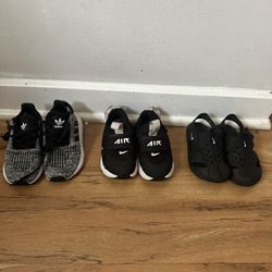 Infant Sz. 7 (Nike,Adidas, Champion) 4 pairs