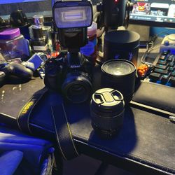 Nikon D3400 With Accessories 