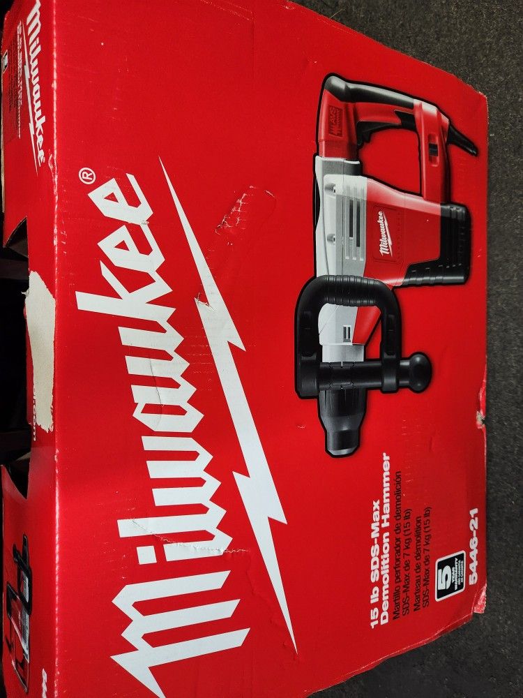Milwaukee Sds Max Demolition Hammer