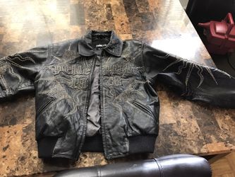 Pelle Pelle Boys leather coat