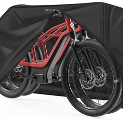 Bike Cover for 2 Bikes - 600D Bike Covers Outdoor Storage Waterproof & Heavy Duty, Bicycle Cover for 2 eBike, Mountain Bike, Road Bike, Hybrid Bike, B