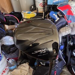 MINT MIZUNO JPX ONE SELECT 9* DRIVER WITH TESNSEI LIMITED 1K BLACK XSTIFF SHAFT. 3 ROUNDS ON IT