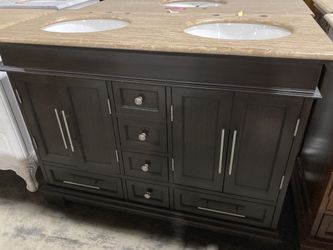 48” Double Sink Bathroom Vanity -G1547