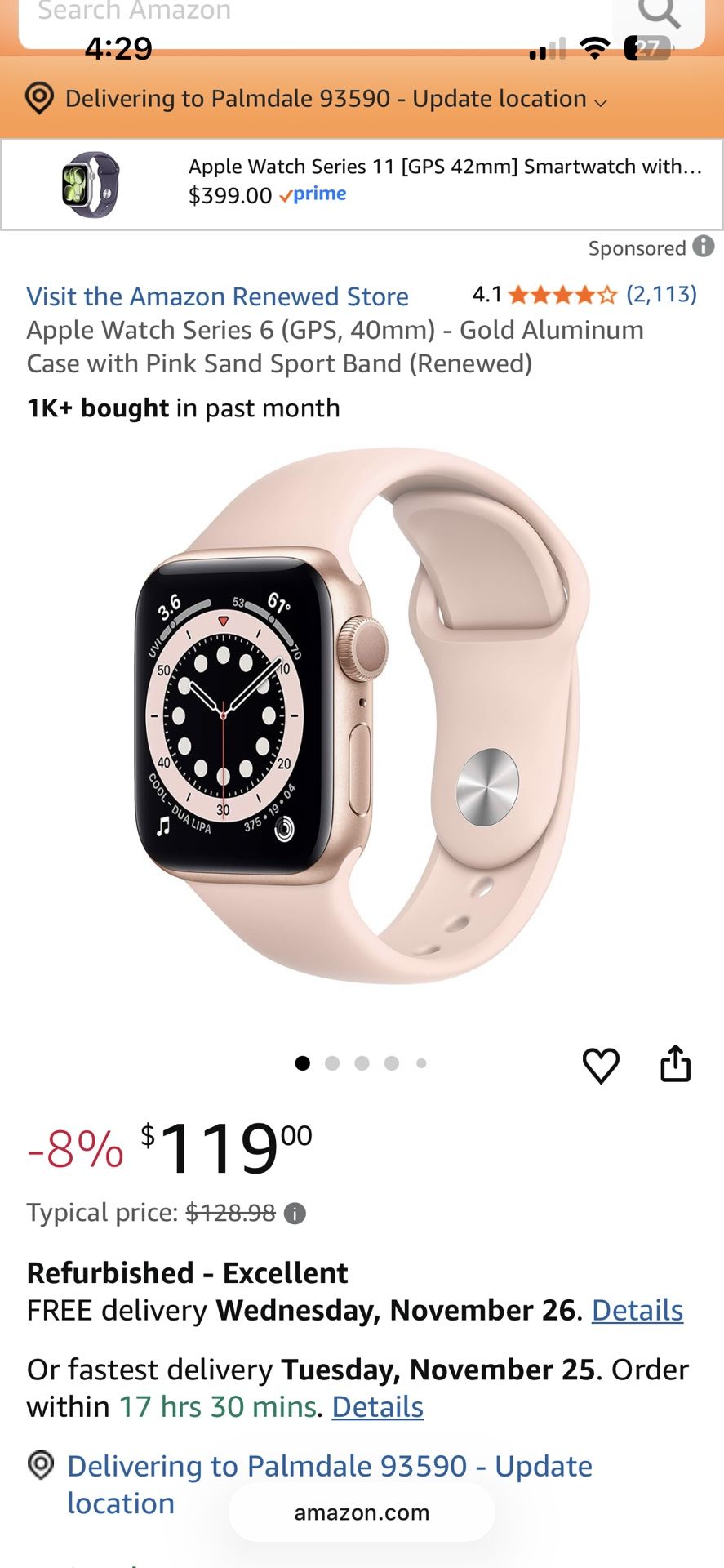 Apple Watch Series 6
