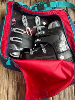 Head Ski Boots with Boot Bag