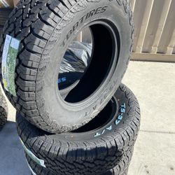 BRAND NEW SET OF ALL TERRAIN TIRES 265/70/17 265/70/17