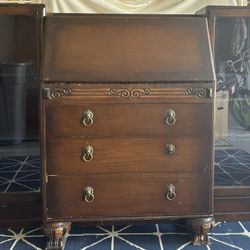 Antique Secretary Desk 