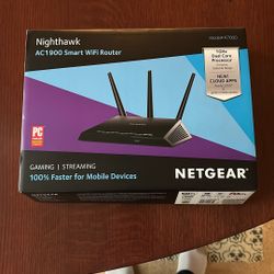 NETGEAR Nighthawk AC 1900 Smart WiFi Router 