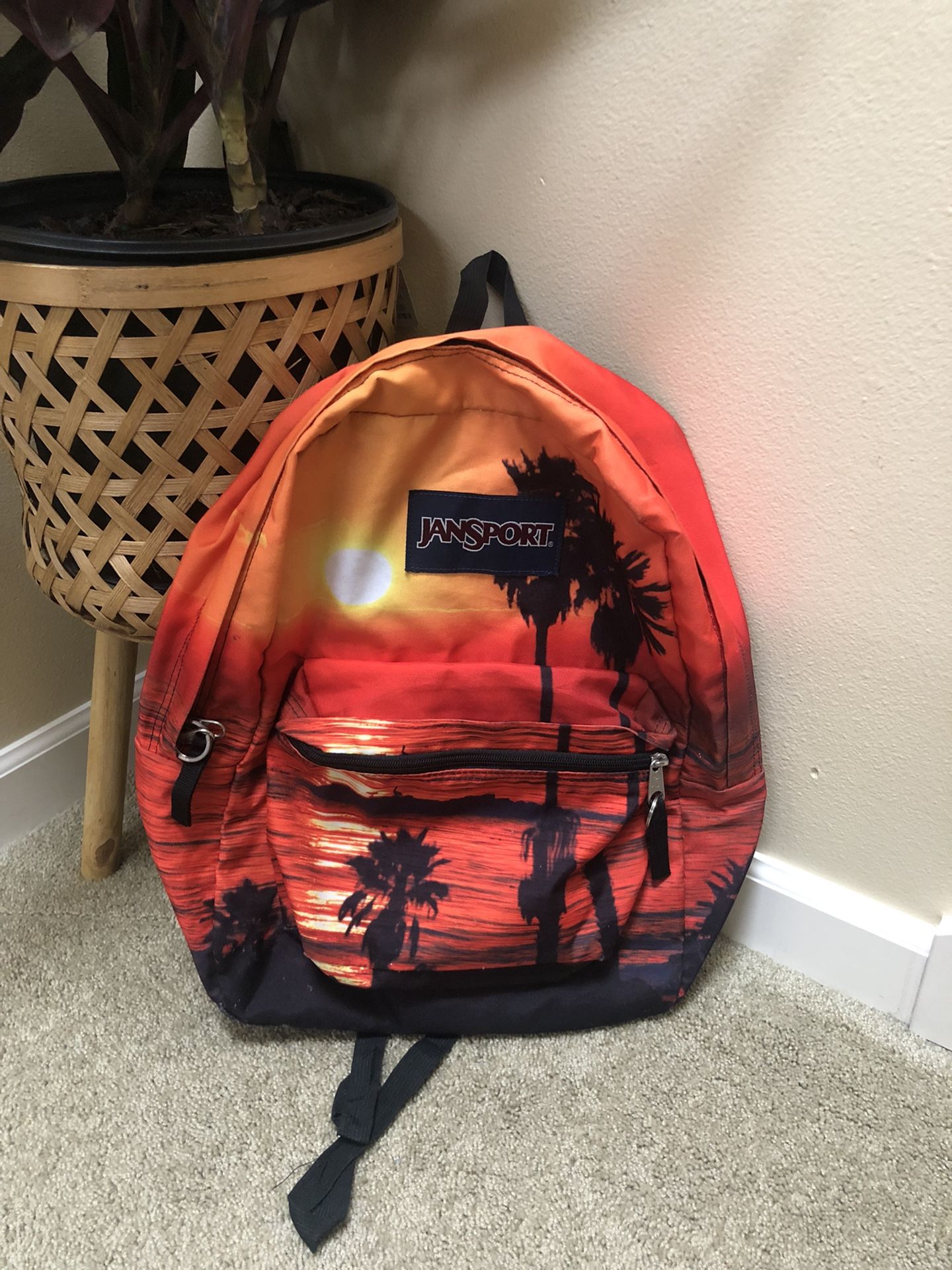 JanSport Backpack - Tropical Sunset 🌅 