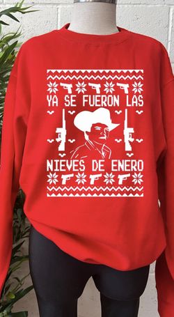 Chalino Sanchez Ugly Christmas Sweater