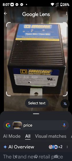 Schneider Electric / Square D Surgelogic MA4IMA161 surge protection module