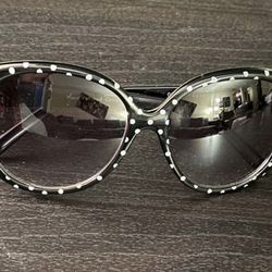 Stylish Polka Dot Sunglasses – Brand New