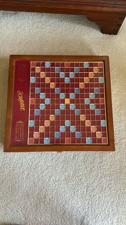 Classic Rotating Scrabble Board Game