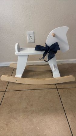 Wooden Rocking Horse 
