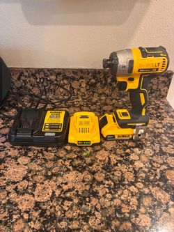 DeWalt 20V MAX XR Impact Driver with Batteries and Charger