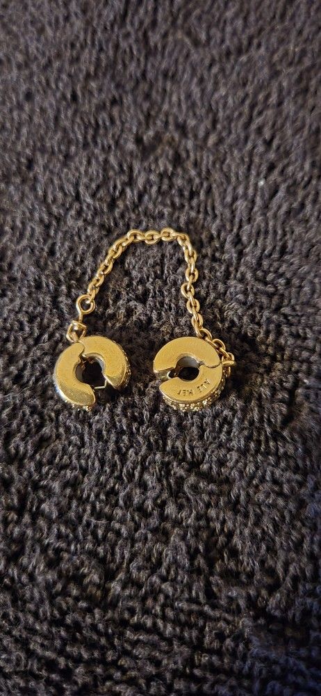 Pandora Clear Pave Safety Chain Clip Charm