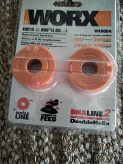 Worx weed eater string