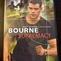 The Bourne Supremacy (DVD, 2004, Widescreen)