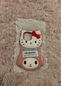 Sanrio-Themed iPhone 13 Pro Max Phone Case 3D Design Hello Kitty & My Melody