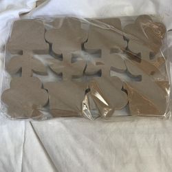 Wooden Flower Cut Outs 