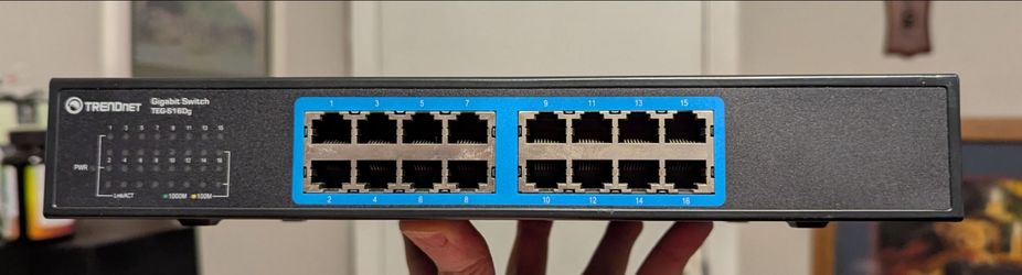 TRENDnet TEG-S16Dg 16 port Gigabit GREENnet Swtch