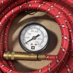 Genuine GM Factory Air Hose With Tire Pressure Gauge