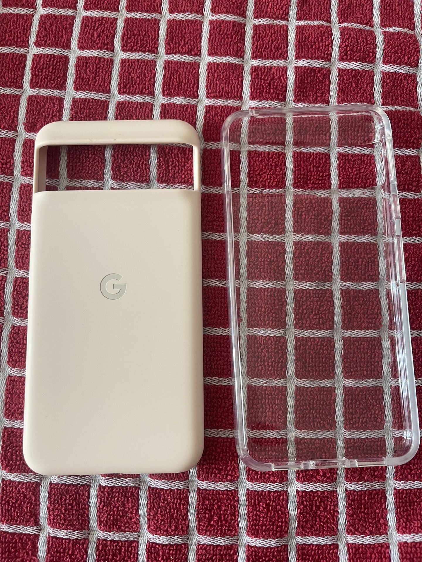 Official Genuine Google Protection Case Cover for Pixel And Clear Case