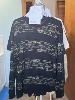 Supreme Metallic Jacquard Crewneck - M