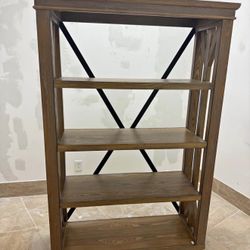 Wooden Bookshelf