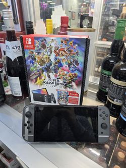 Nintendo Switch OLED Smash Bros Edition (Good Condition)