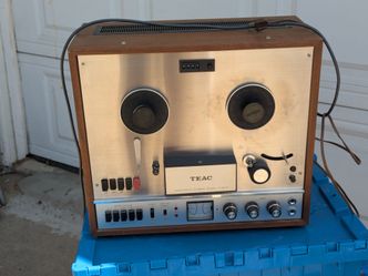 Vintage TEAC A-1500 W 4-Track Reel to Reel Stereo Tape Deck