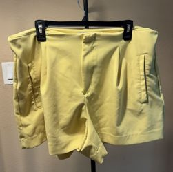 A New Day Women’s Size 17 Yellow Stretch Shorts