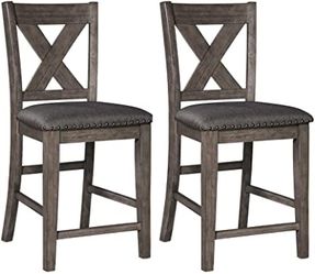 Brand new two Wood bar stool chairs