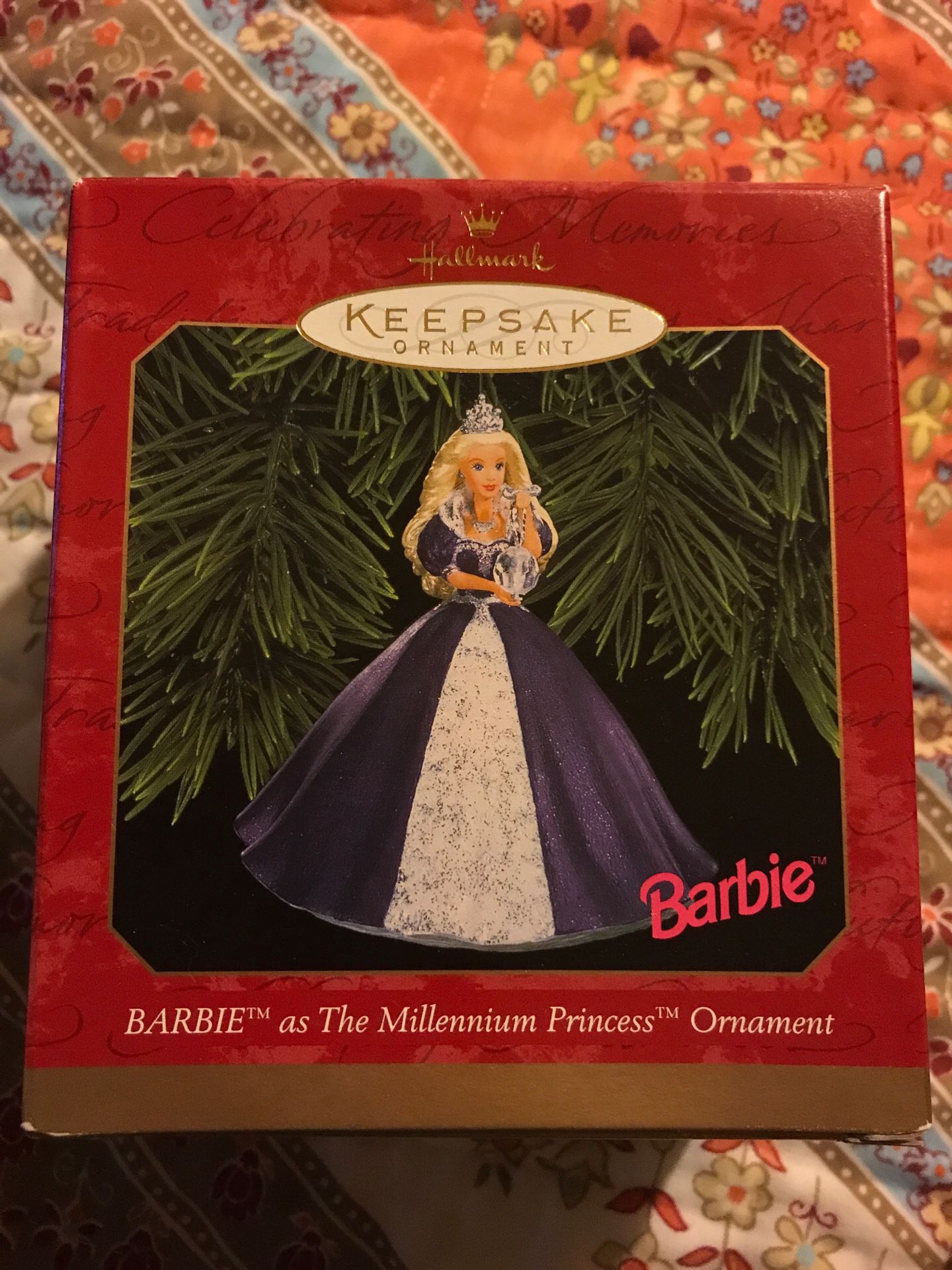 Hallmark Keepsake Ornament Barbie as The Millennium Princess