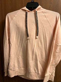 torrid Peach Hoodie with Sparkle Drawstrings