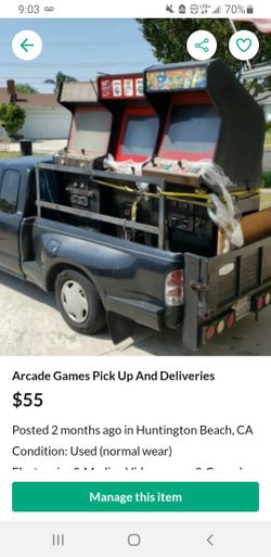 Arcade Games And Appliances Moving Service's 
