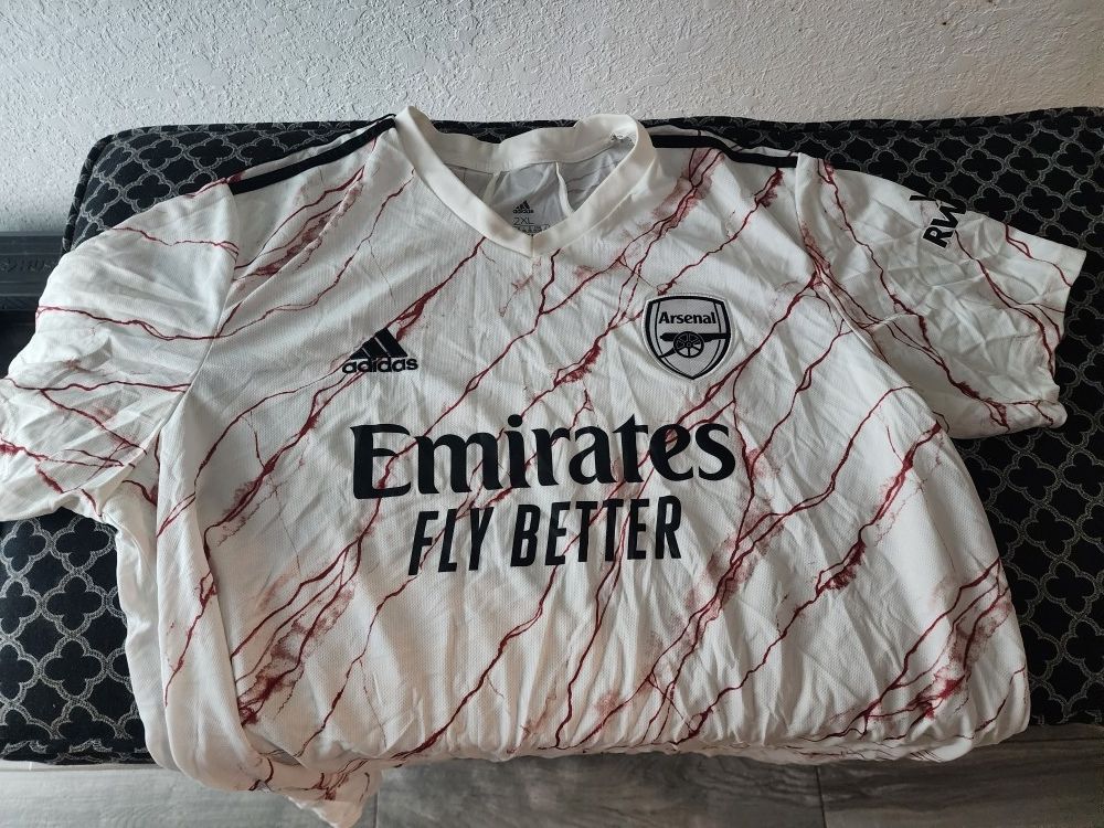 Adidas Emirates Fly Better Arsenal Shirt 2xl XXL $30