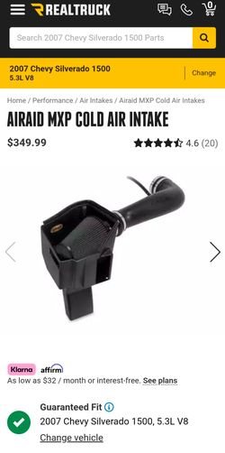 Airaid MXP Cold air intake