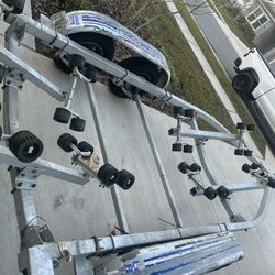 Trailer for a 24-foot boat