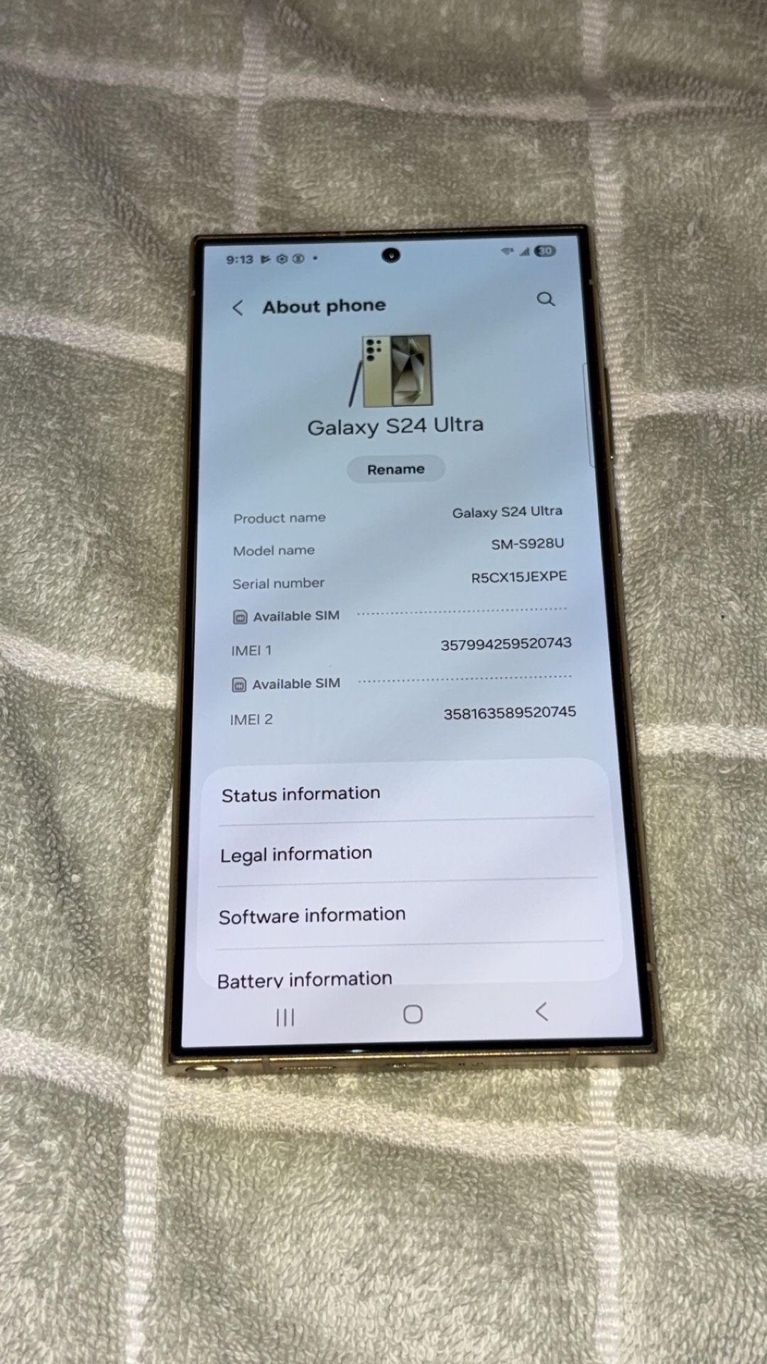 Galaxy S24 Ultra