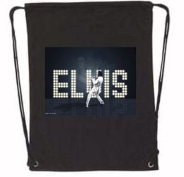Elvis Drawstring Bookbag