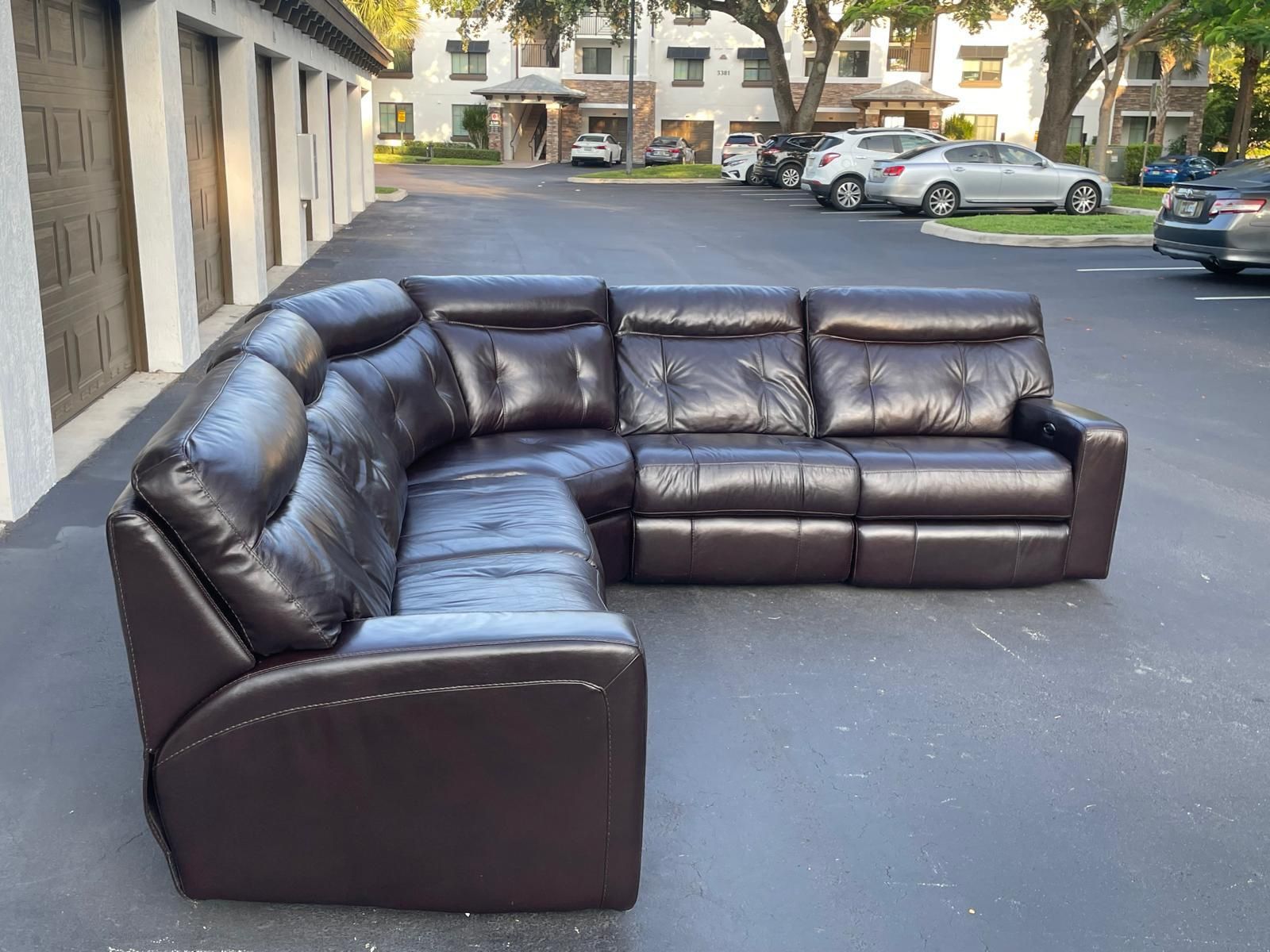 🛋️ Sofa/Couch Sectional - Brown - Recliners - Leather - Delivery Available 🚛