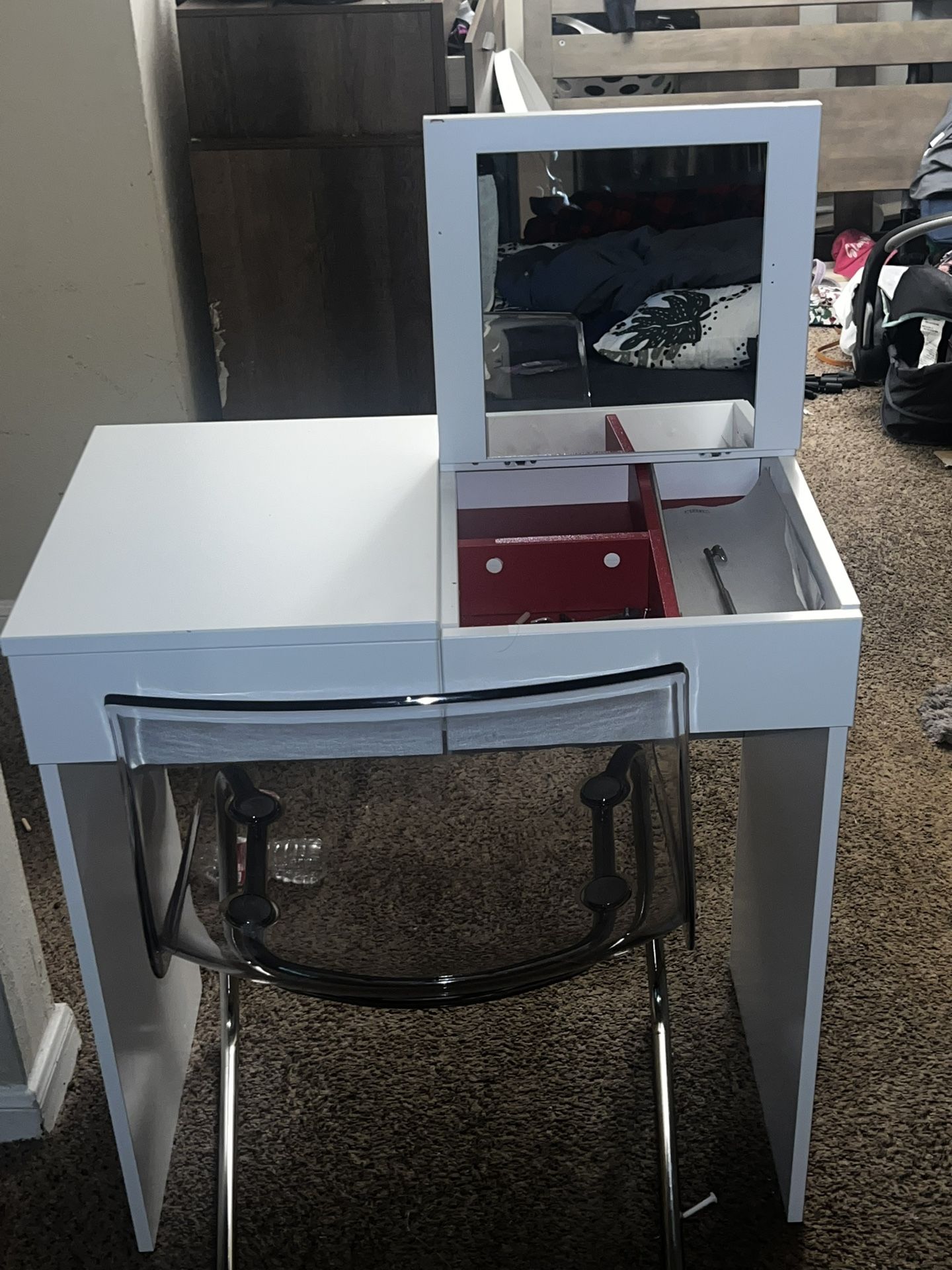 IKEA BRIMNES Dressing table, white, 27 1/2x16 1/2 "